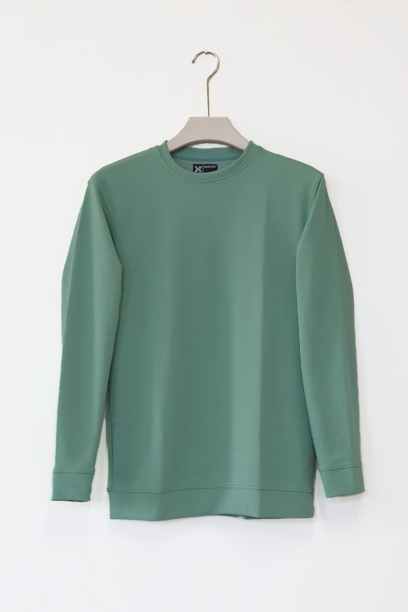 Plain Full Hand T-Shirt (PistaGreen)